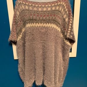 Oversized mohair sweater